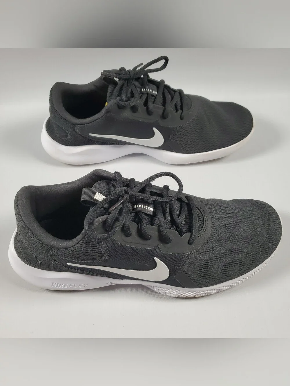 Nike Flex Experience RN 9 Black/White Men's 8 (CD0225 001)